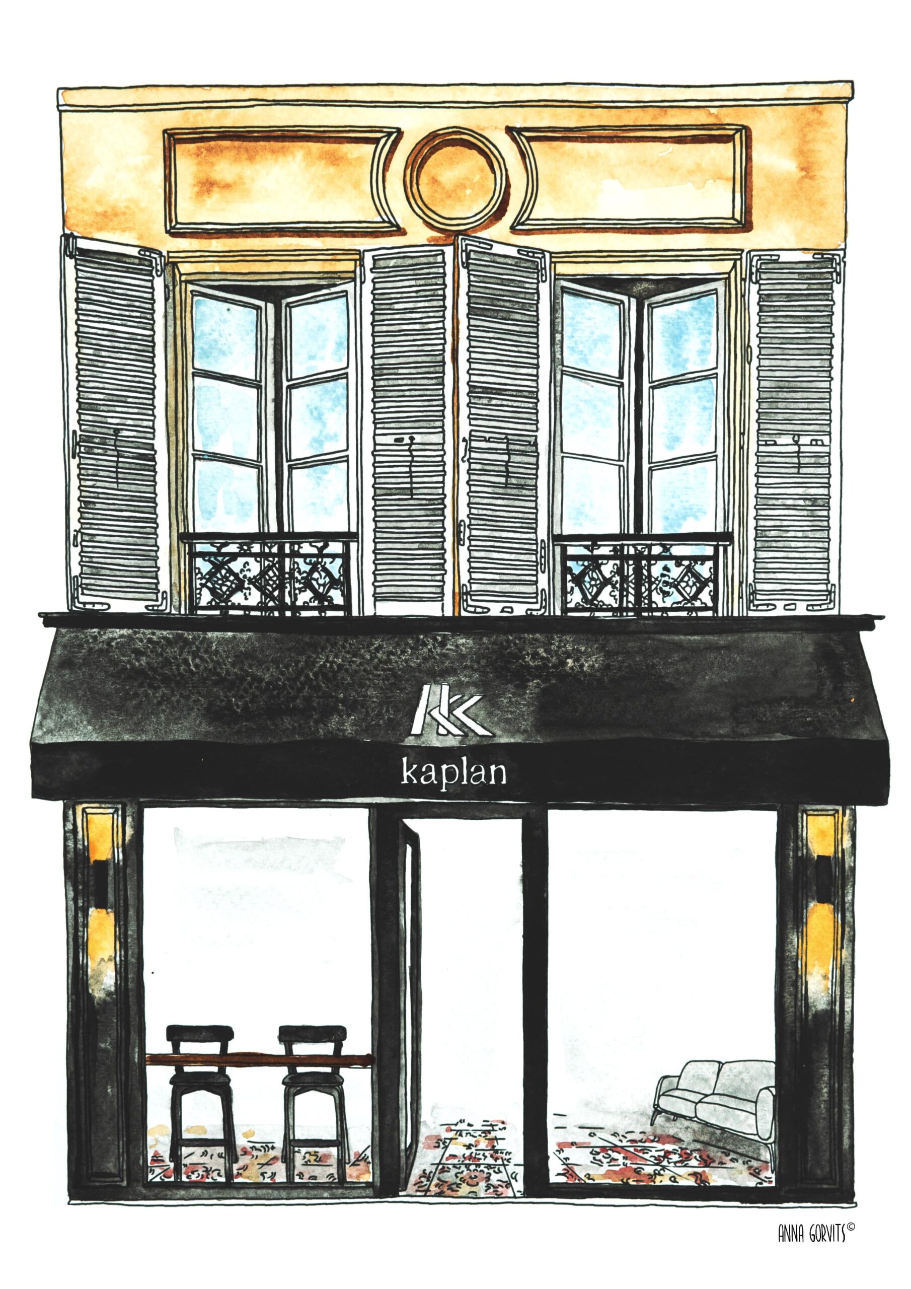 Kaplan Paris by Anna Gorvits